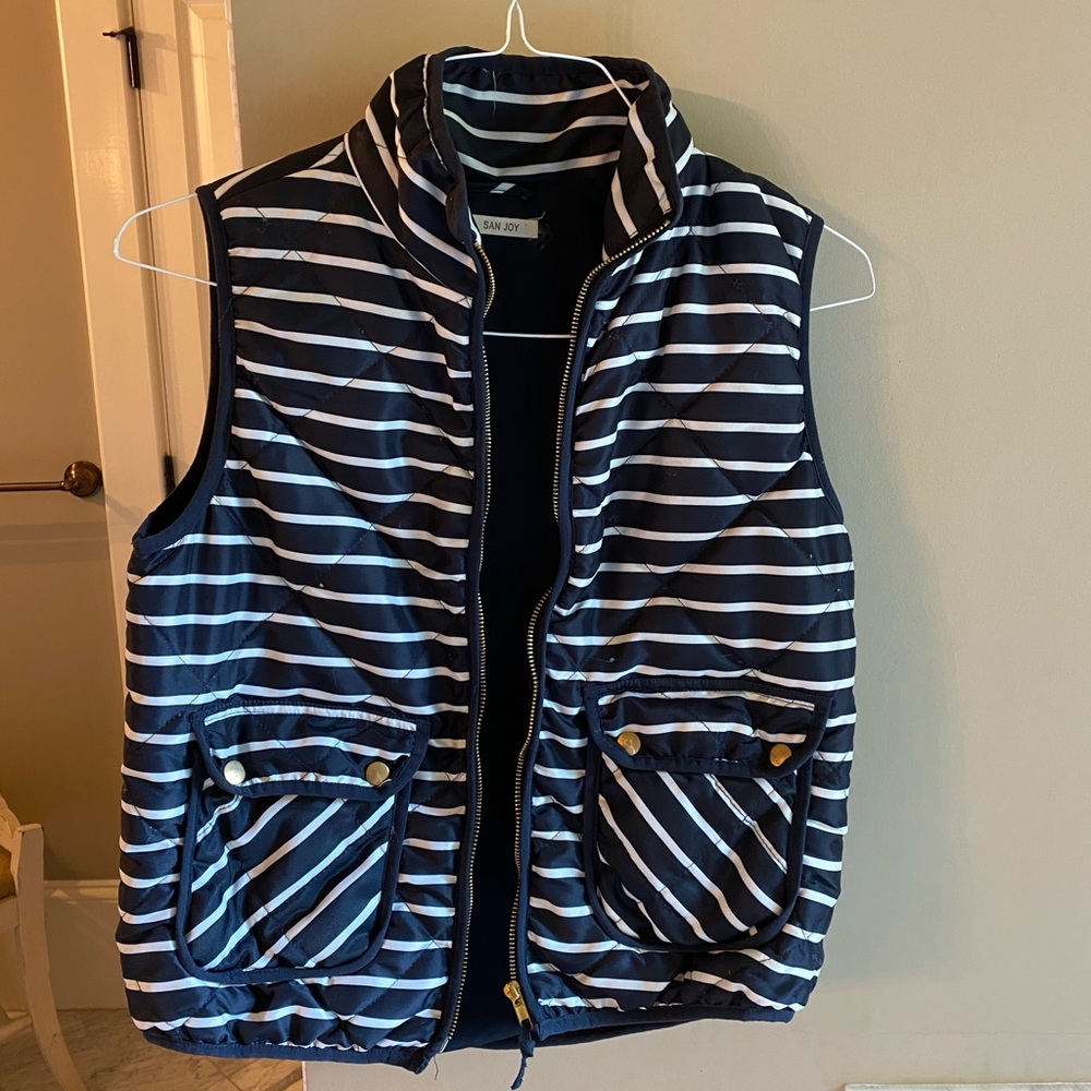 Striped vest